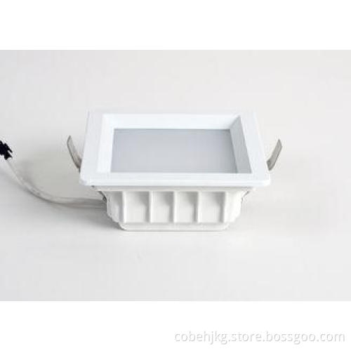 Pure White 24w LED Square Downlight Cob 2000lm For Office 3